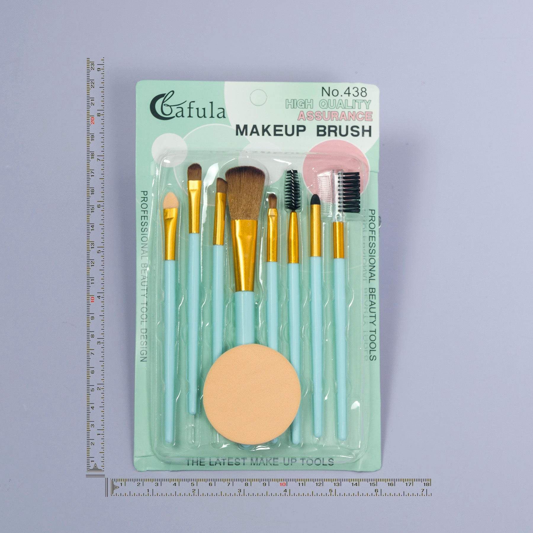 9-in-1 Makeup Brush Set with Blender Puff – UBK3131