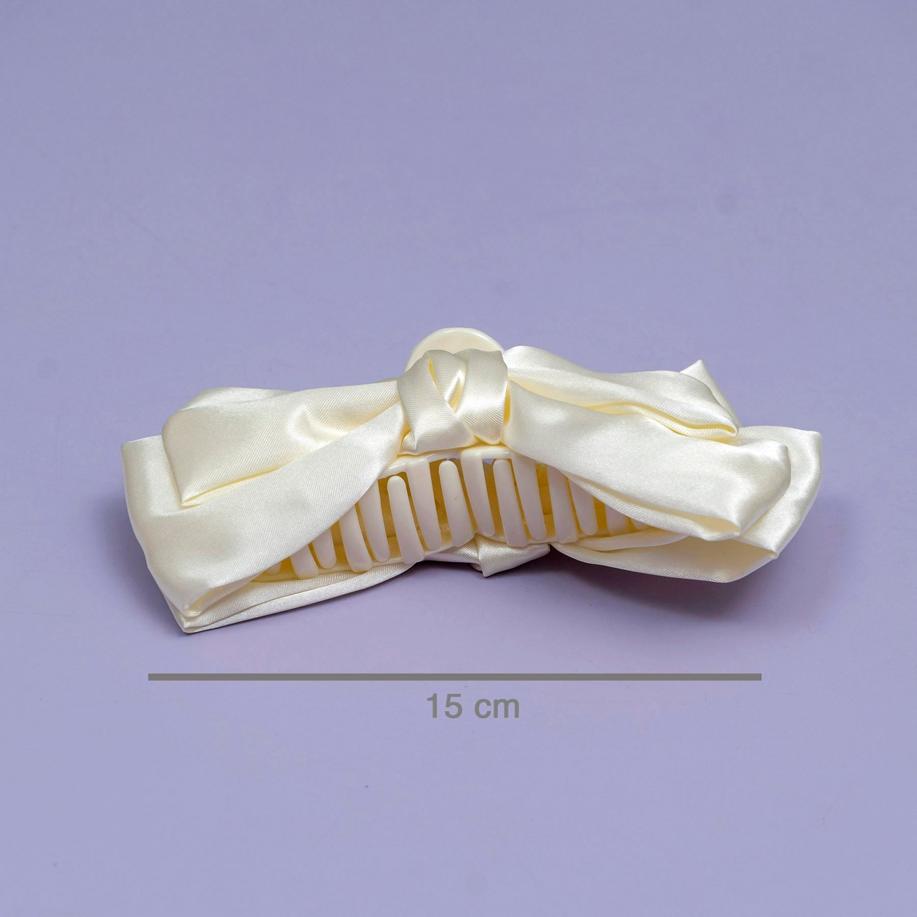Satin Oversized Bow Hair Claw – UBK3793
