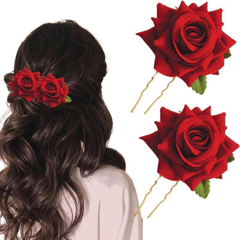 Rose U pin for hair styling - UBK2669