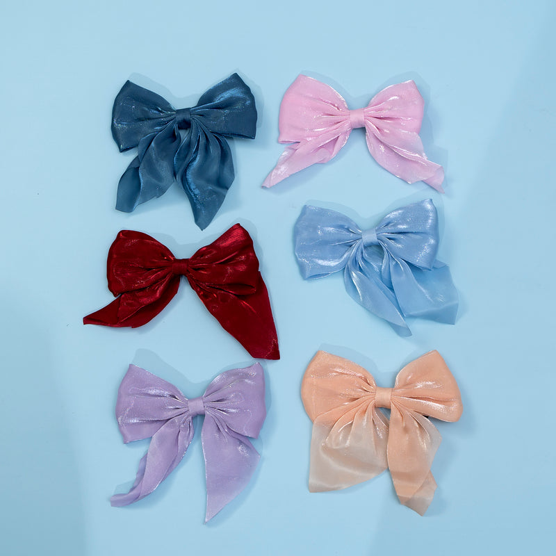 shimmer hair bows - UBK2294