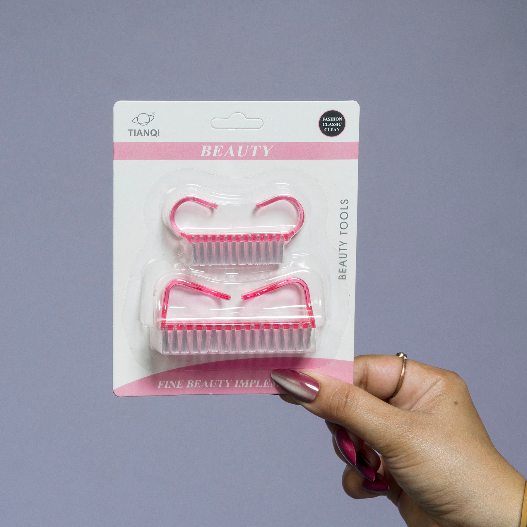 2 Pc Nail Cleaning Brush Set – UBK3134