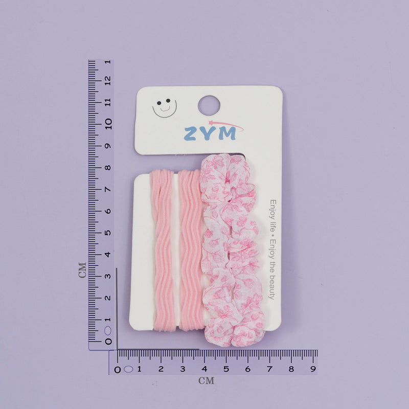 Slim hair scrunchies  (Set of 4)  - UBK2899