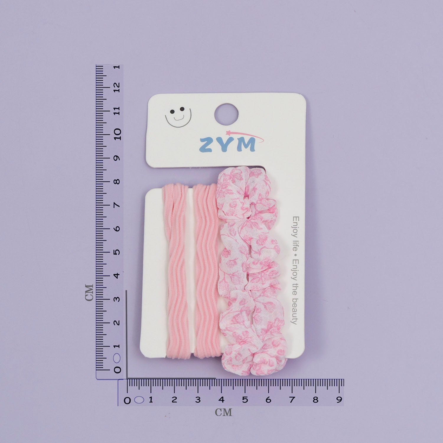 Slim hair scrunchies (Set of 4)  - UBK2896