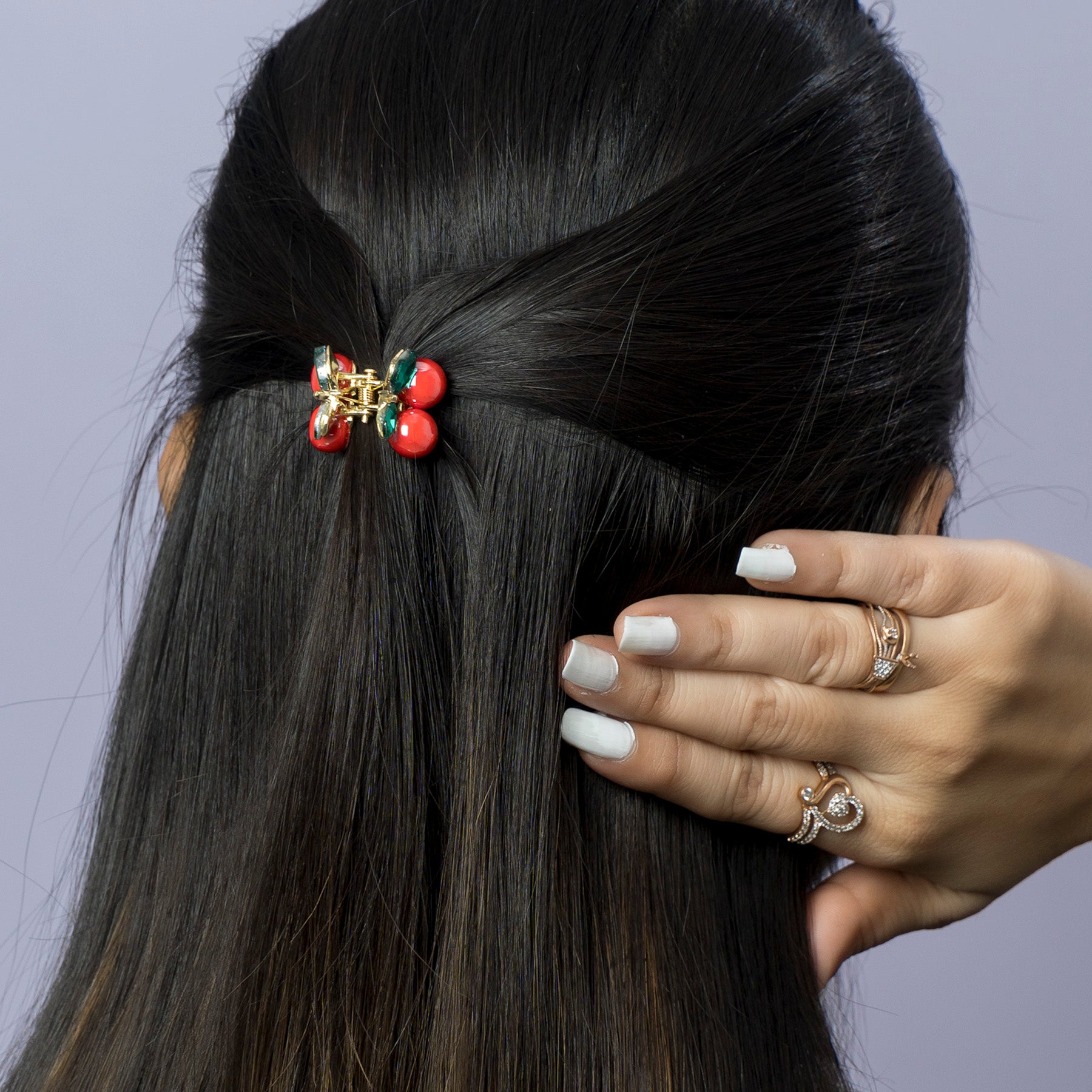 Mini Gemstone Claw Clip Set – UBK3371