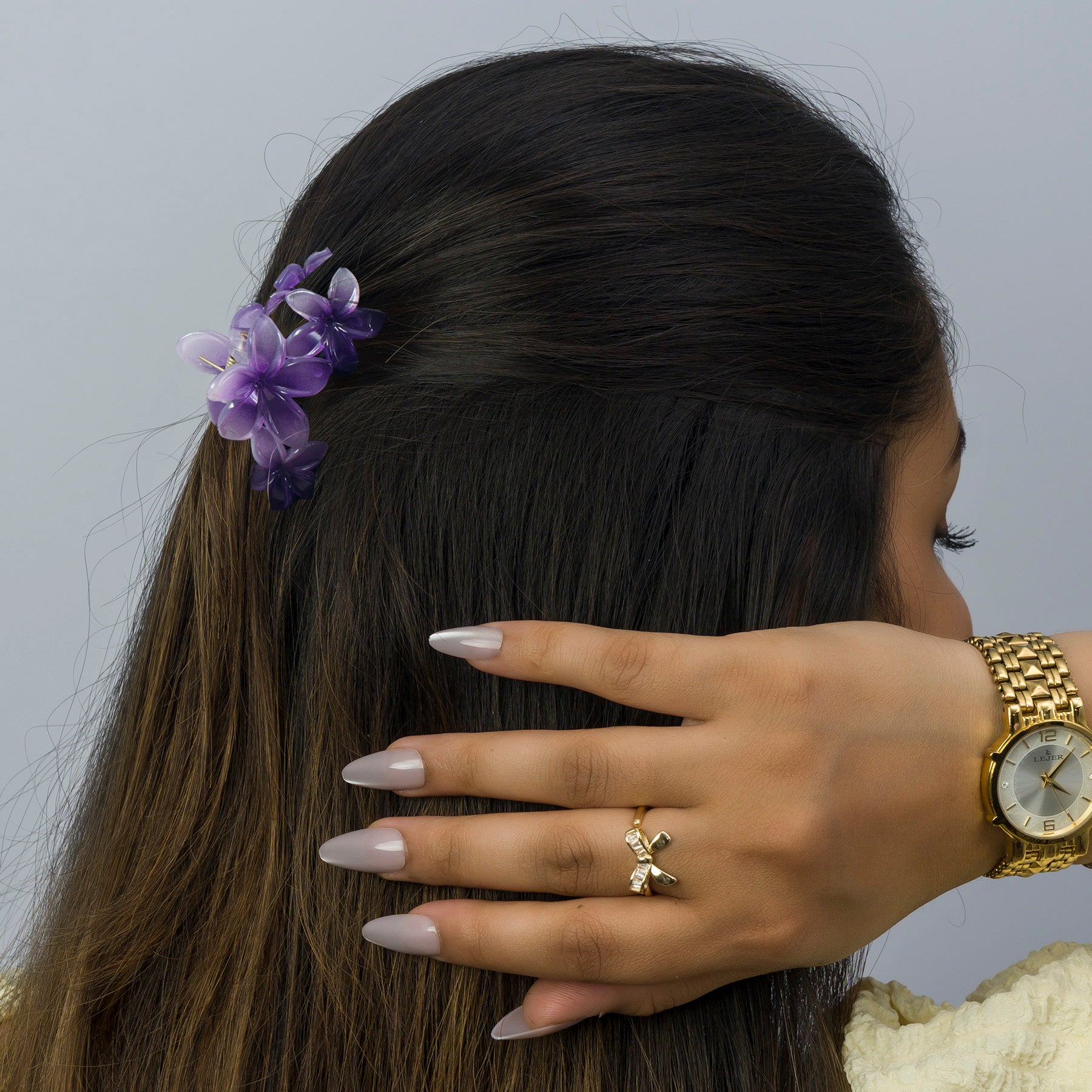 Flower claw clip (3Pcs)  - UBK3052