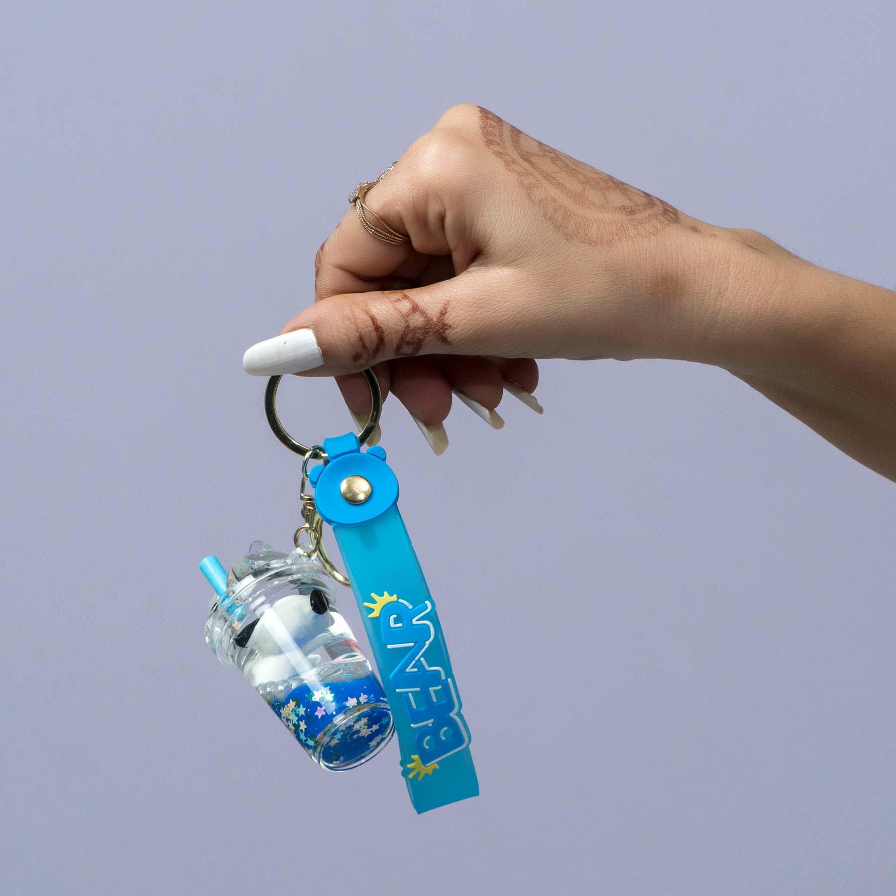 Cute Bear Drink Cup Keychain – UBK3461