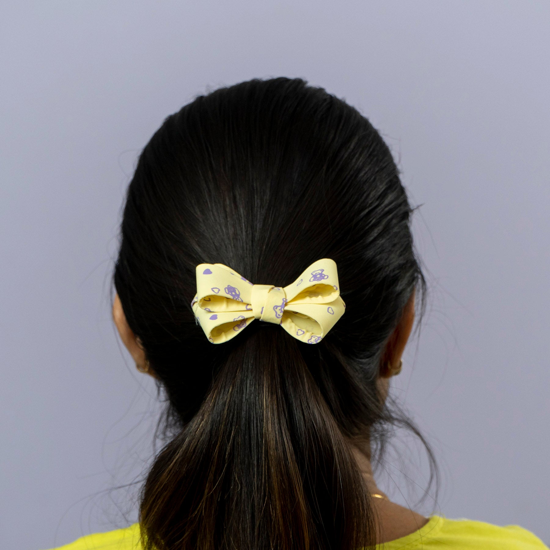Cute Printed Bow Hair Tie – UBK3578