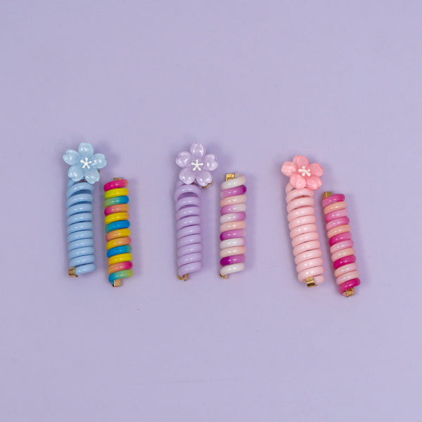 Spiral hair ties coil (Set of 2) - UBK2908