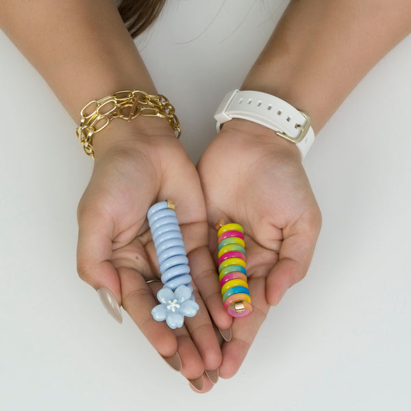 Spiral hair ties coil (Set of 2) - UBK2908