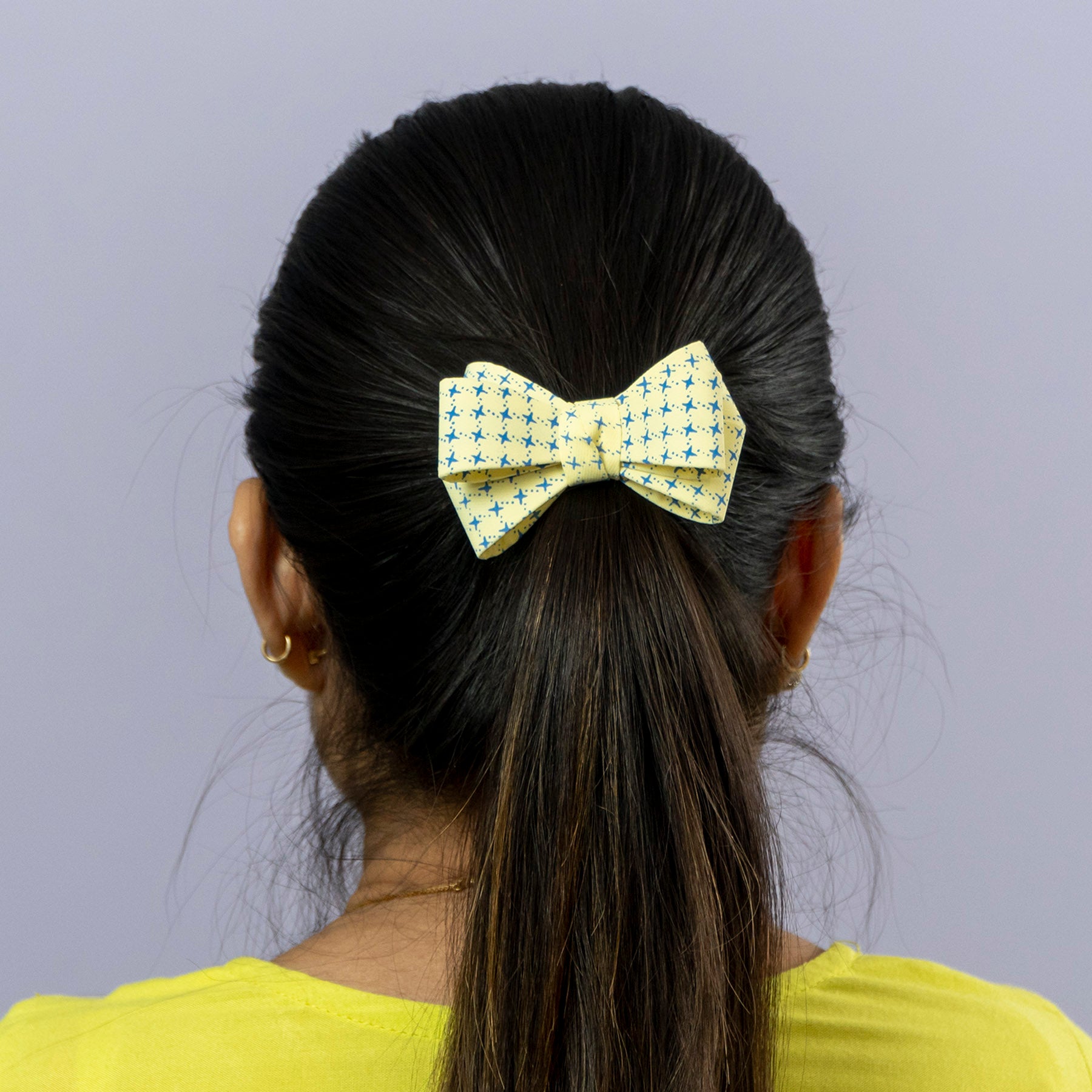 Printed Bow Hair Tie – UBK3583