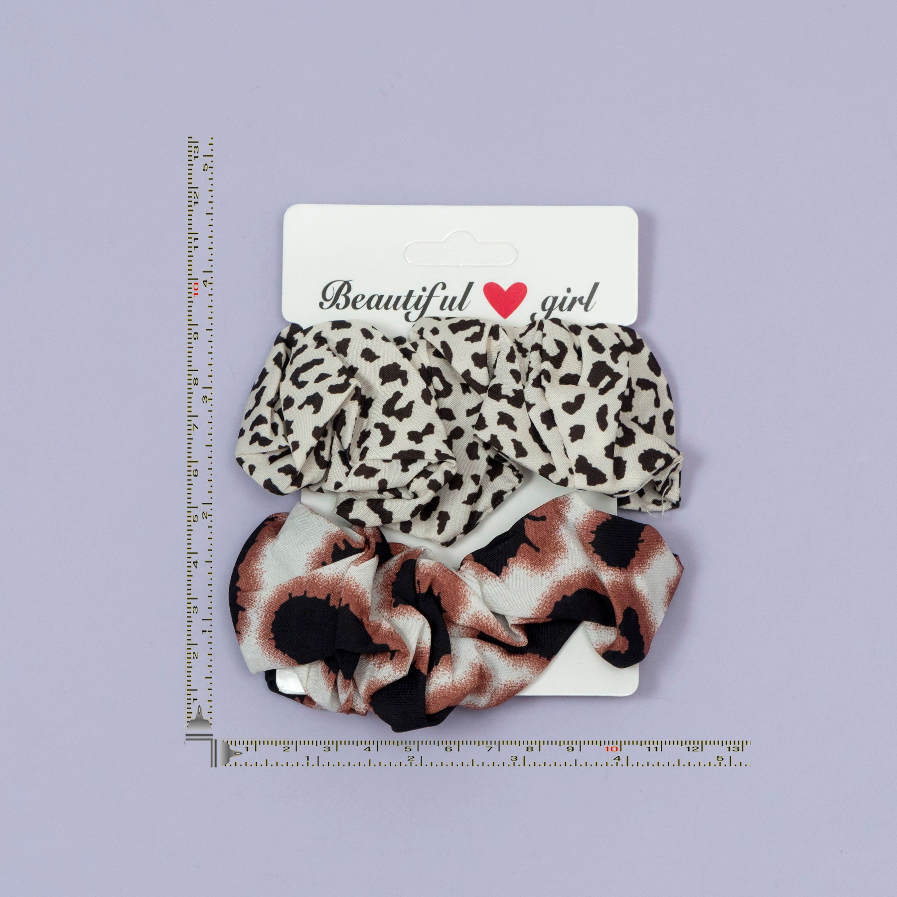 Animal Print Fabric Scrunchie Set – UBK3585