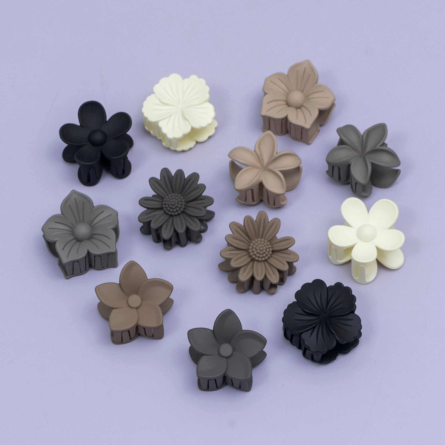 Mini Flower Hair Claw (Pack of 3) – UBK3834