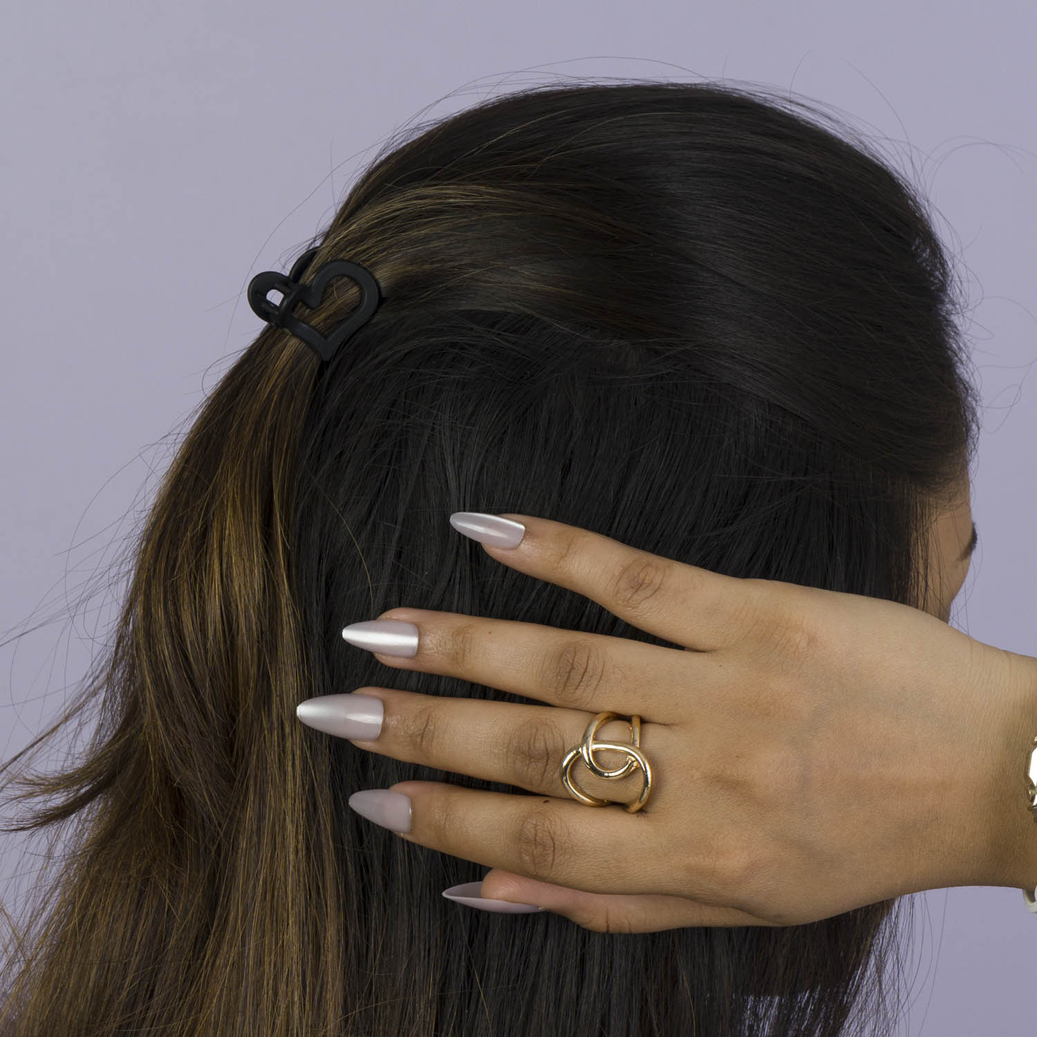 Mini Matte hair claw (6Pcs) - UBK2979