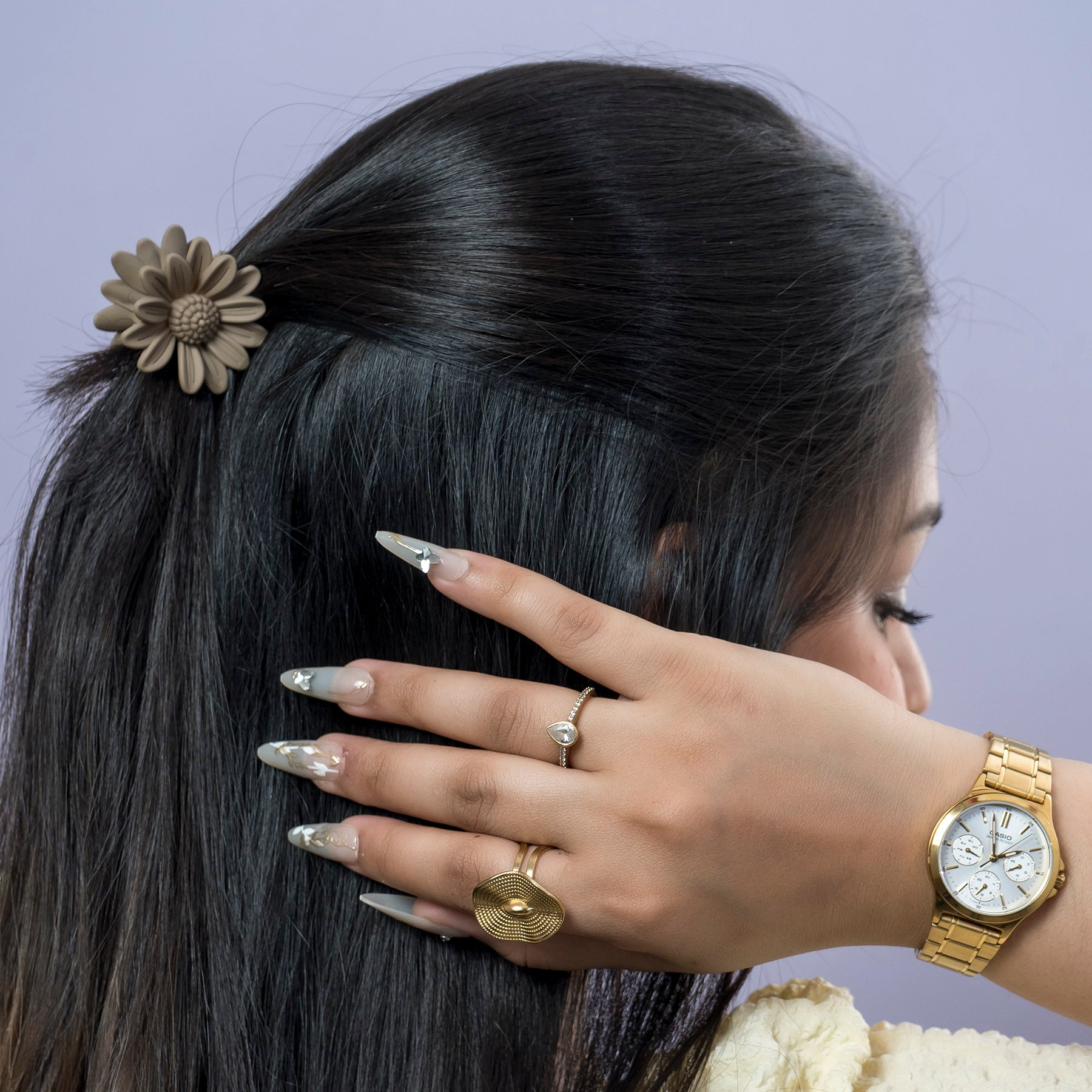 Mini Flower Hair Claw (Pack of 3) – UBK3834