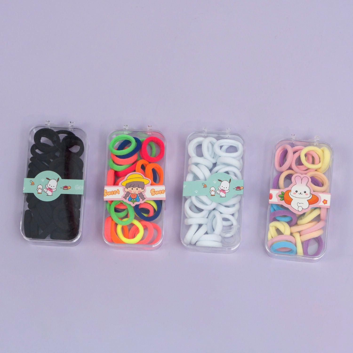 Soft mini hair ties (Set of 30) - UBK2910