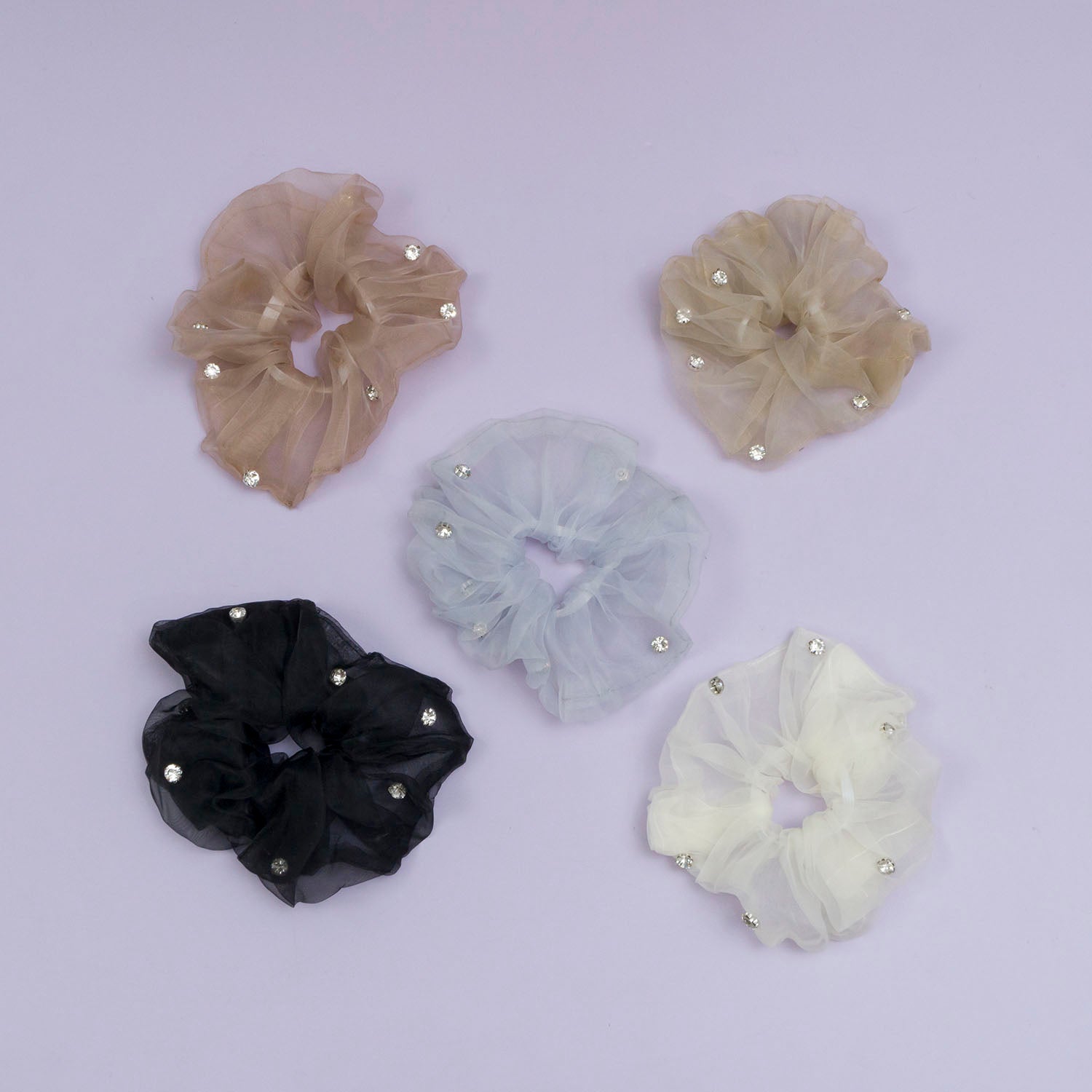 Korean style hair scrunchies - UBK2914