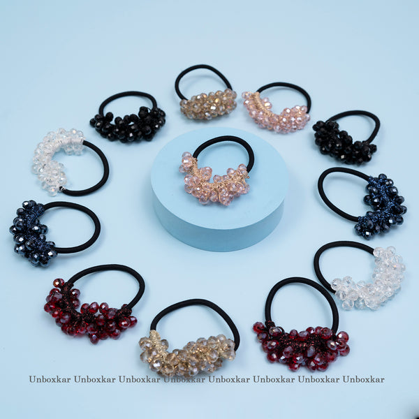 Elegant stone hair ties - UBK1856