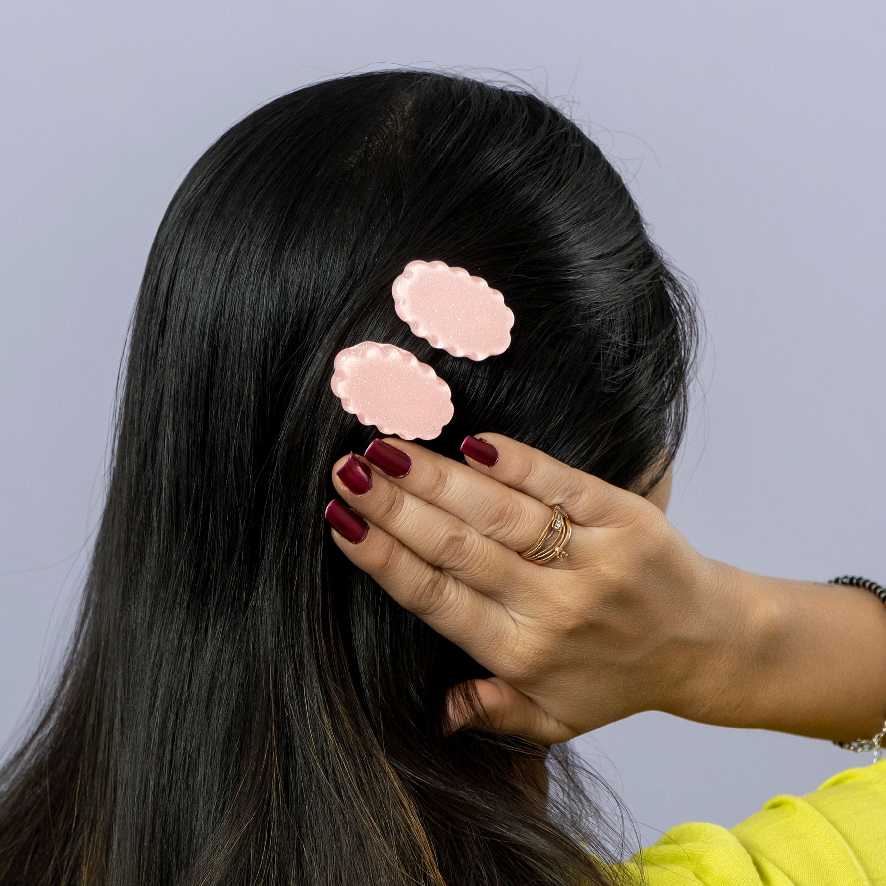 Glitter Cloud Hair Clip – UBK3591