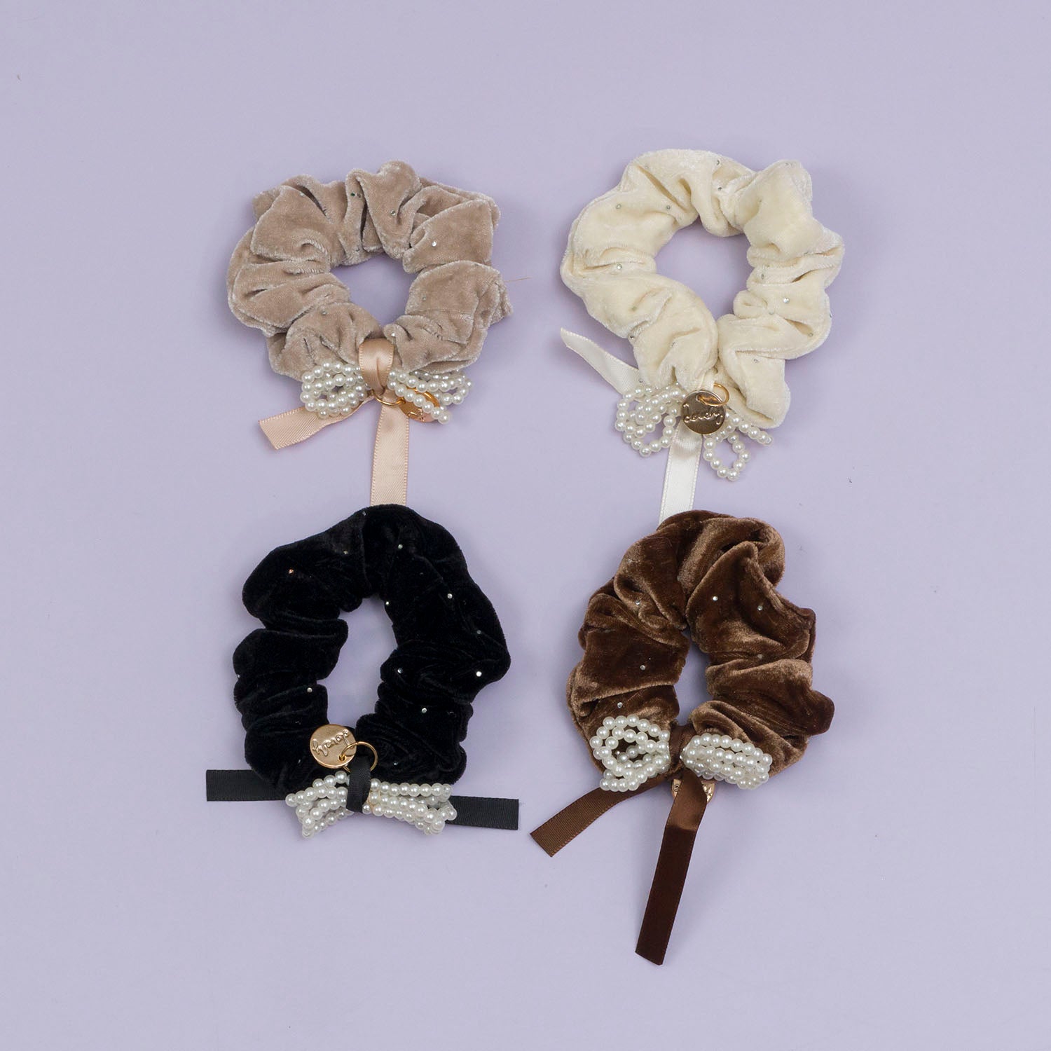 Korean style hair scrunchies - UBK2916