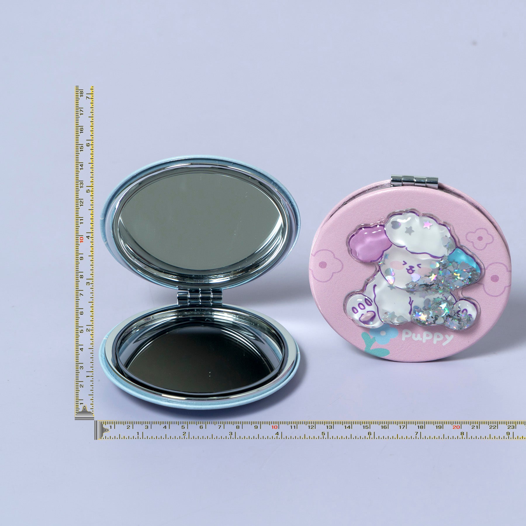Cute Puppy Shaker Pocket Mirror – UBK3477
