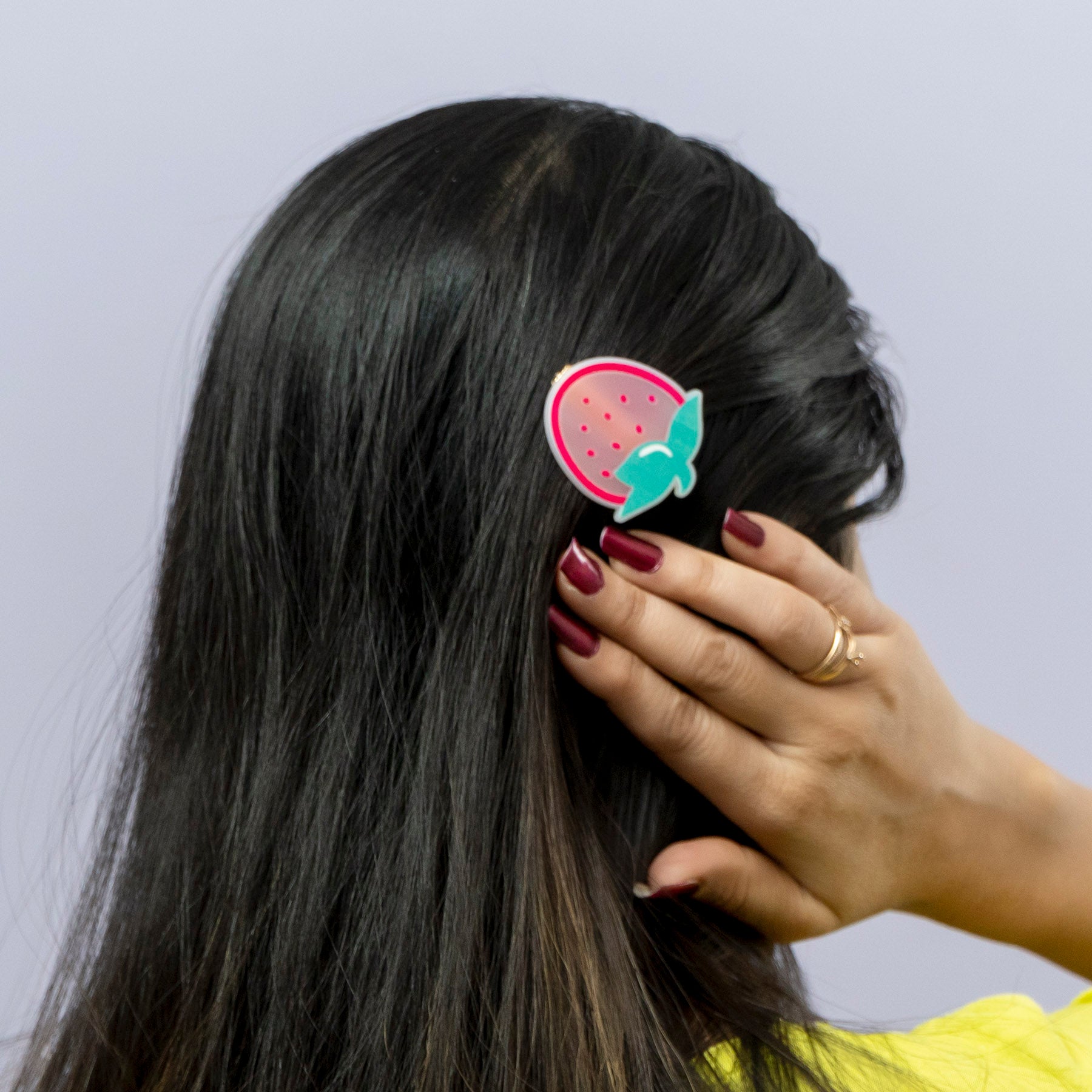 Cute Bunny & Fruit Hair Clip Set – UBK3593