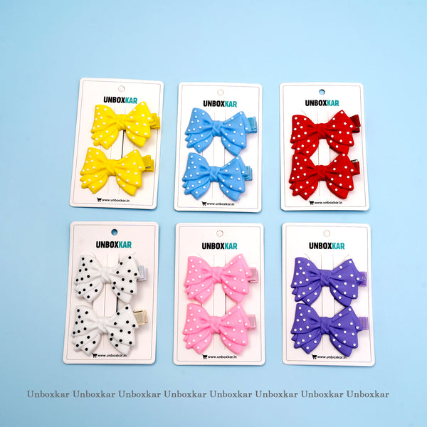 Hair bow with Alligator pin - UBK2032