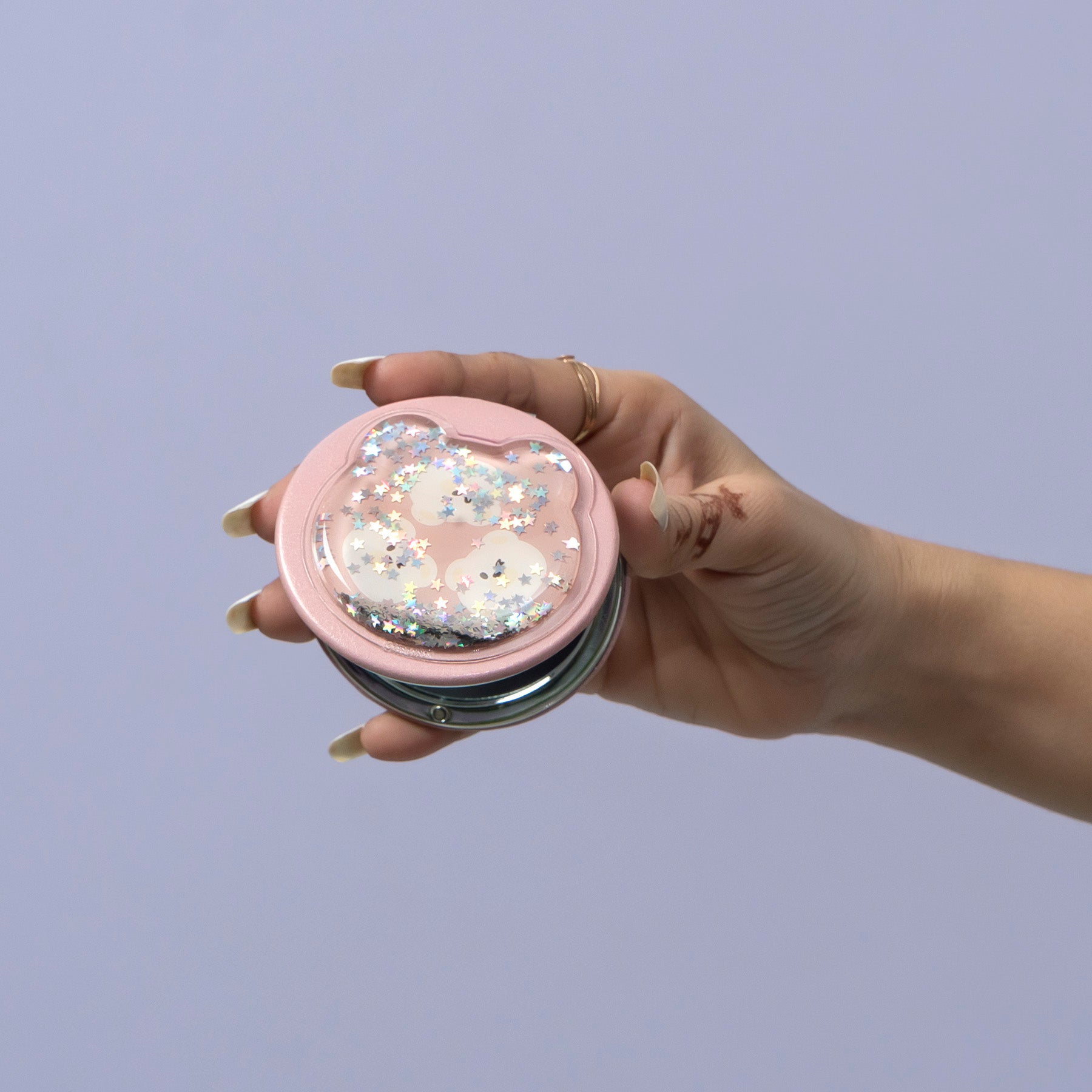 Cute Bear Shaker Pocket Mirror – UBK3479