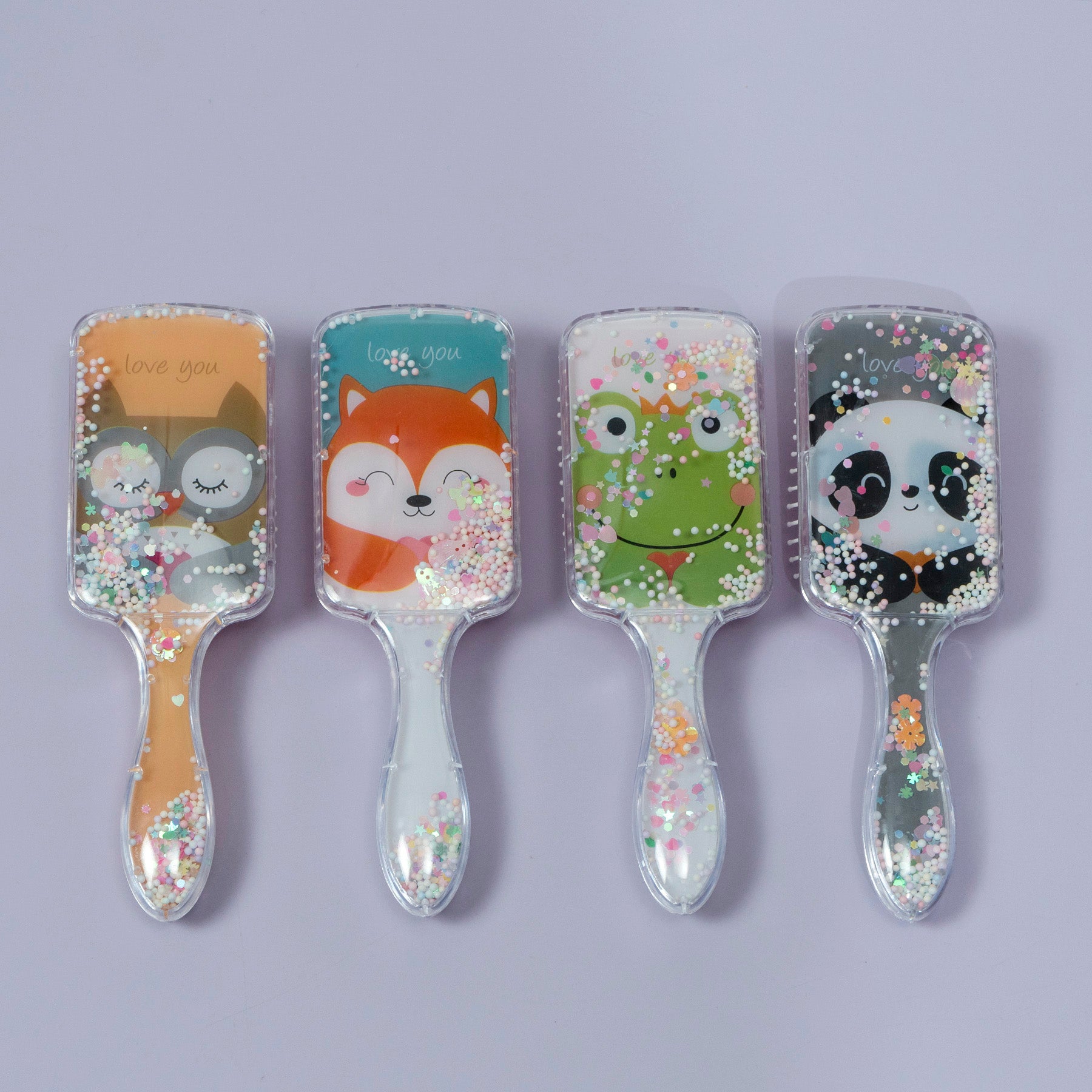 Cute Liquid Glitter Hair Brush – UBK3373