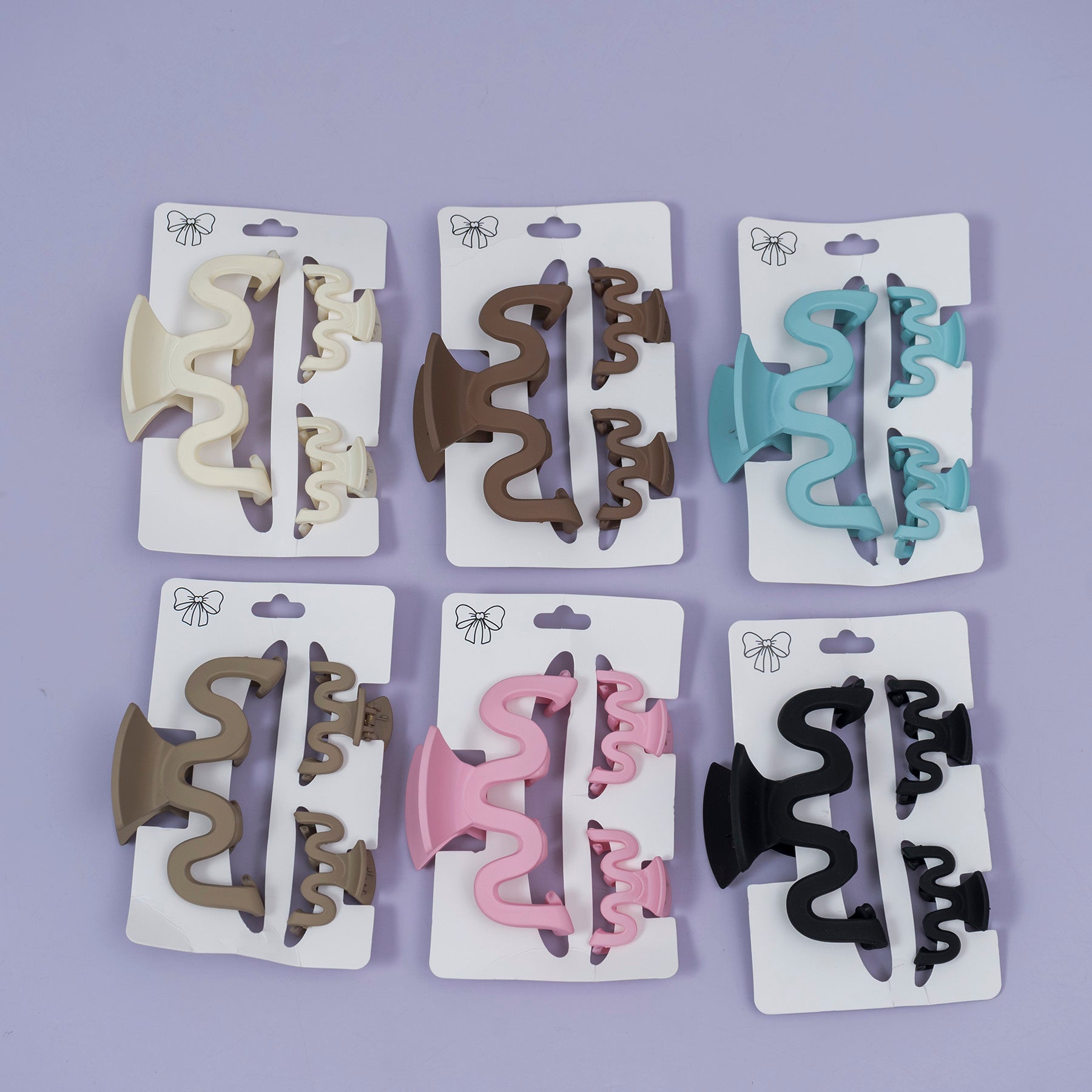 Zig zag Hair Claw Set – UBK3893