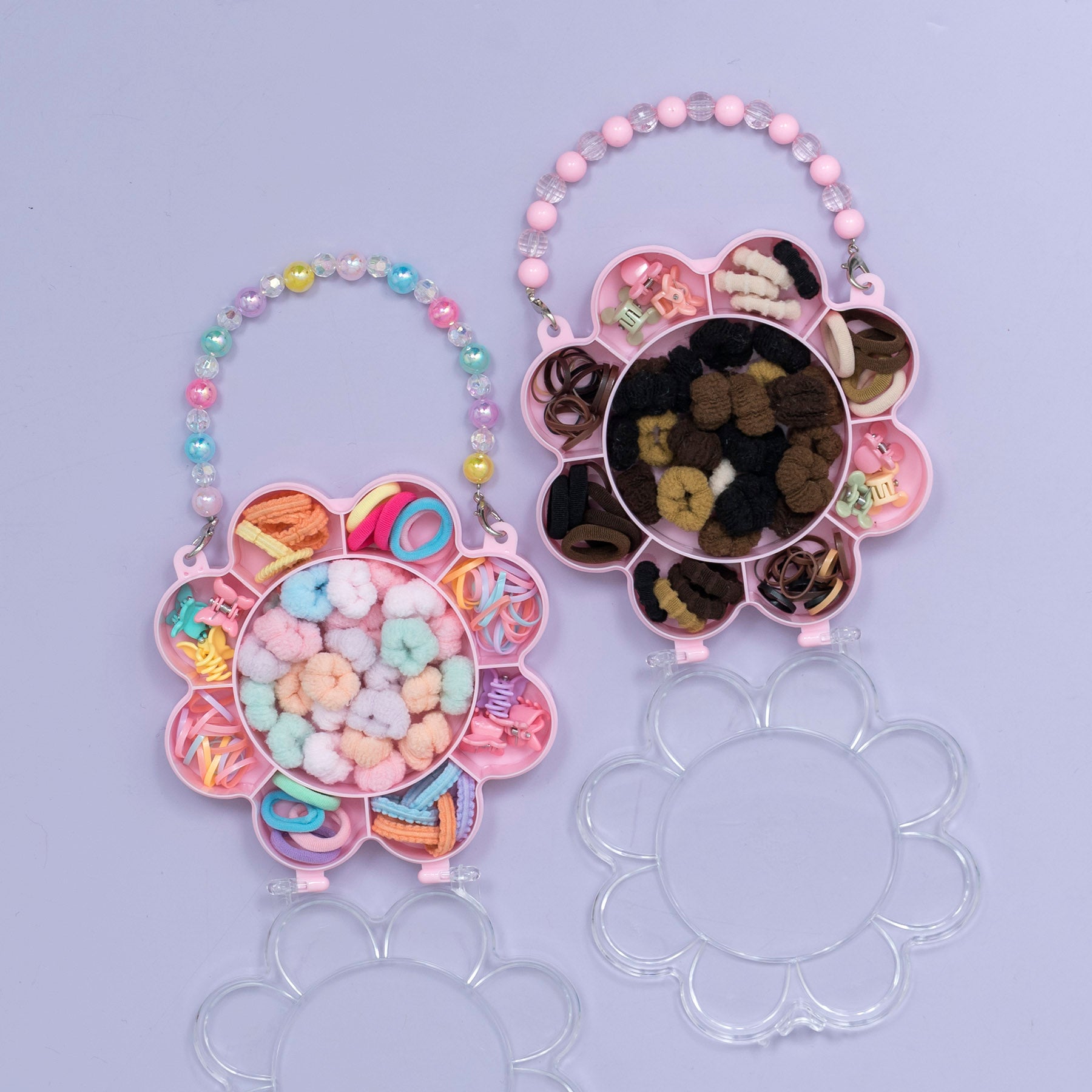 Kids Flower Hair Accessories Organizer Set – UBK3681