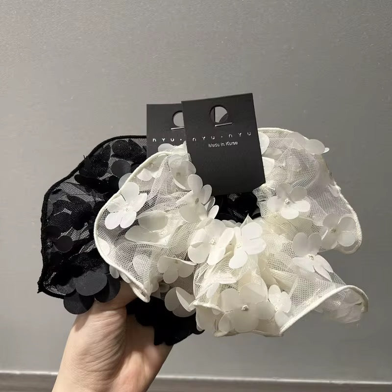 Floral Mesh Scrunchie – UBK3345