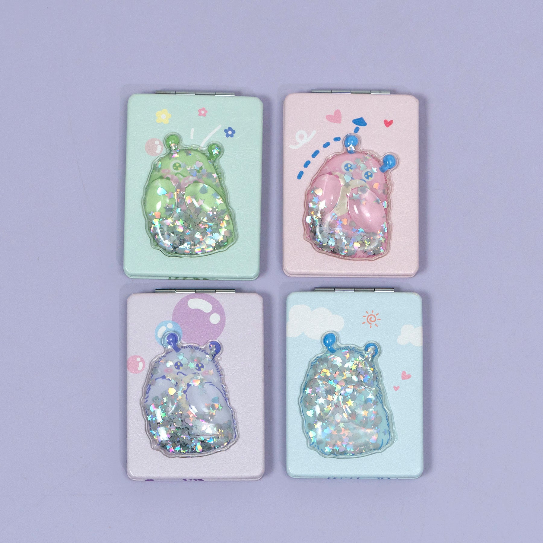 Cute Hamster Shaker Pocket Mirror – UBK3480