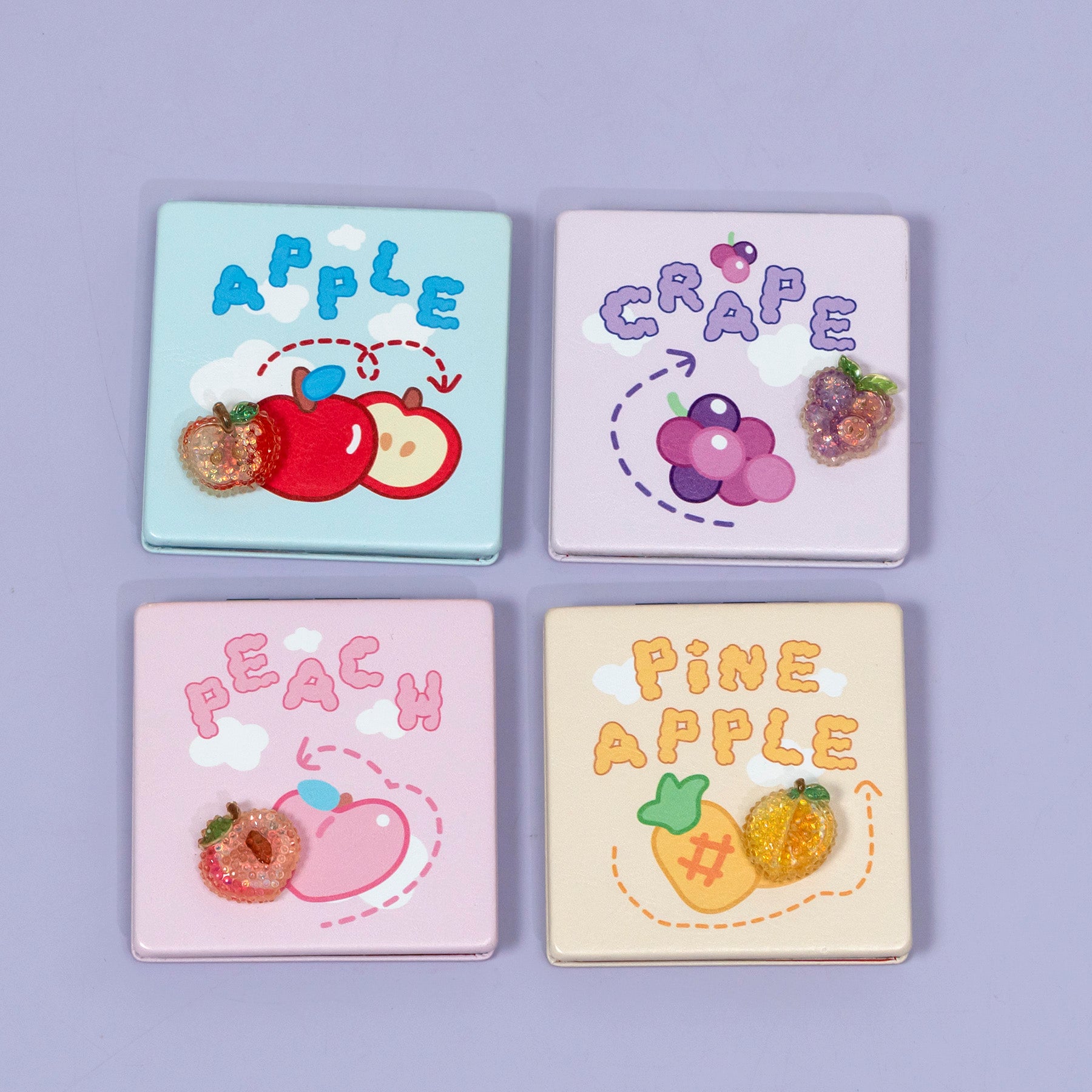 Cute Fruit Theme Pocket Mirror – UBK3481