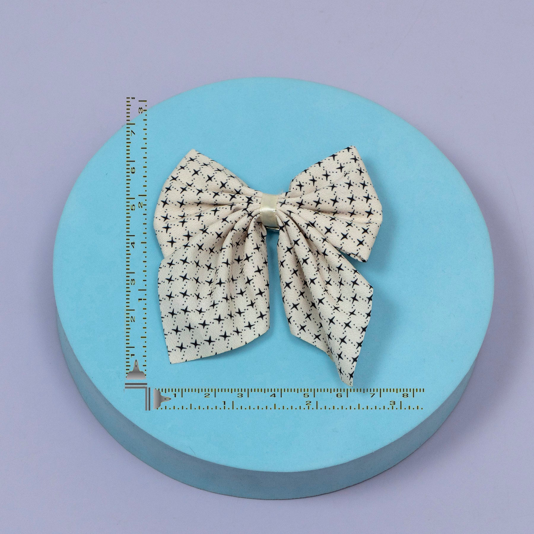 Printed Fabric Bow Hair Clip – UBK3598