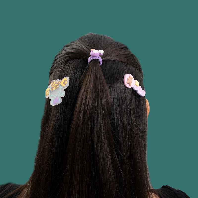 Hair accessory set ( Pack of 9 ) - UBK2038