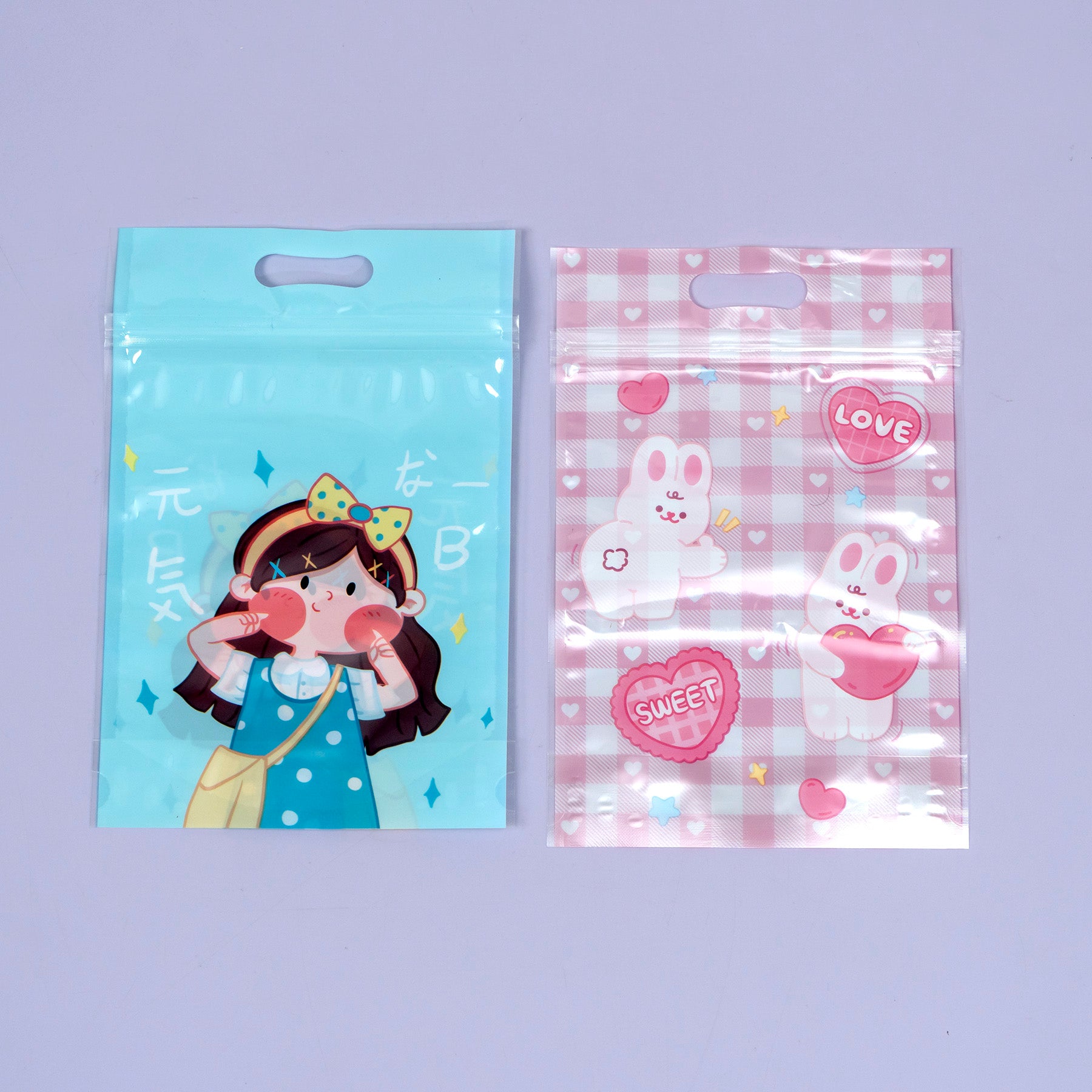 Cute Cartoon Gift Carry Bags (5Pcs) – UBK3484