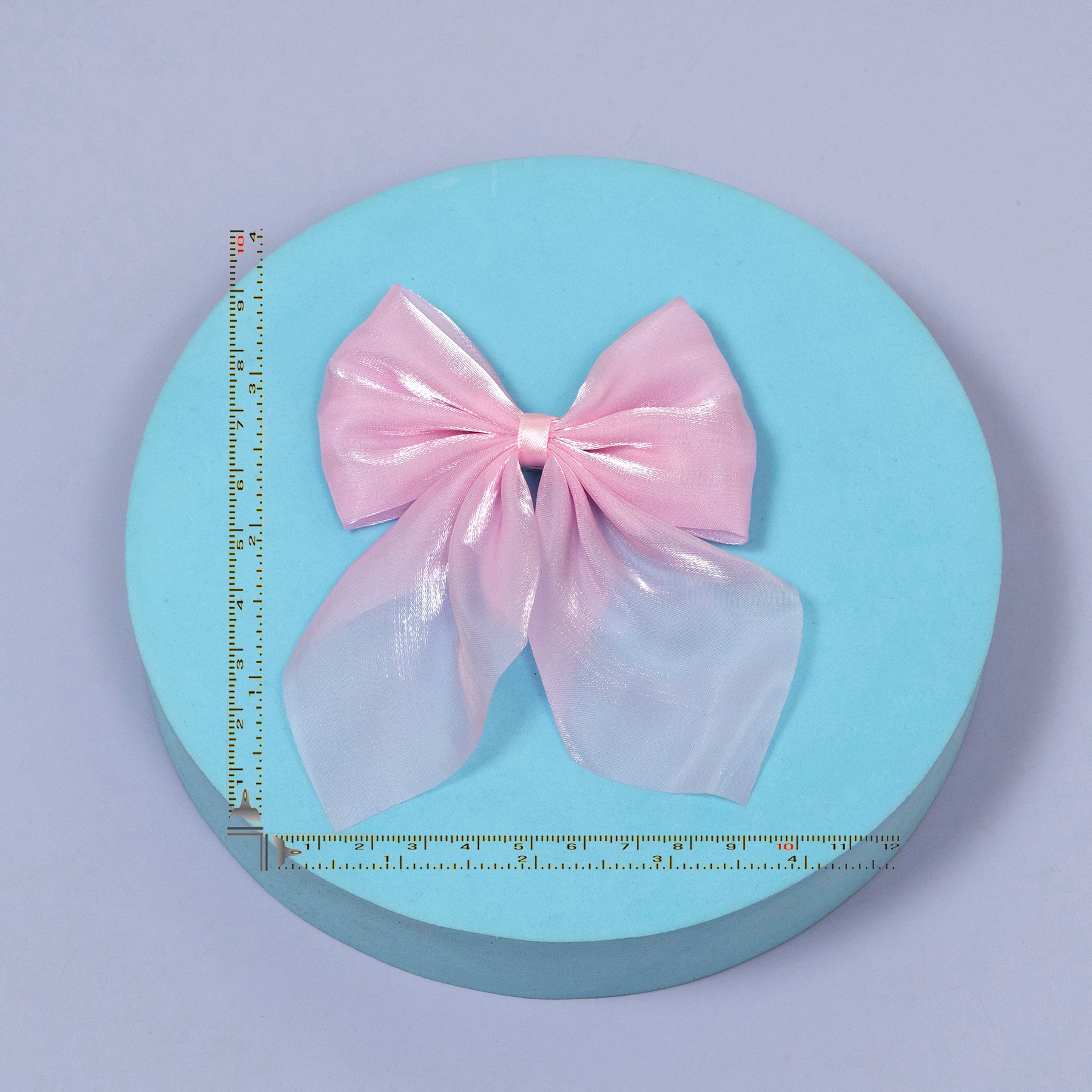 Elegant Sheer Organza Bow Hair Clip – UBK3600
