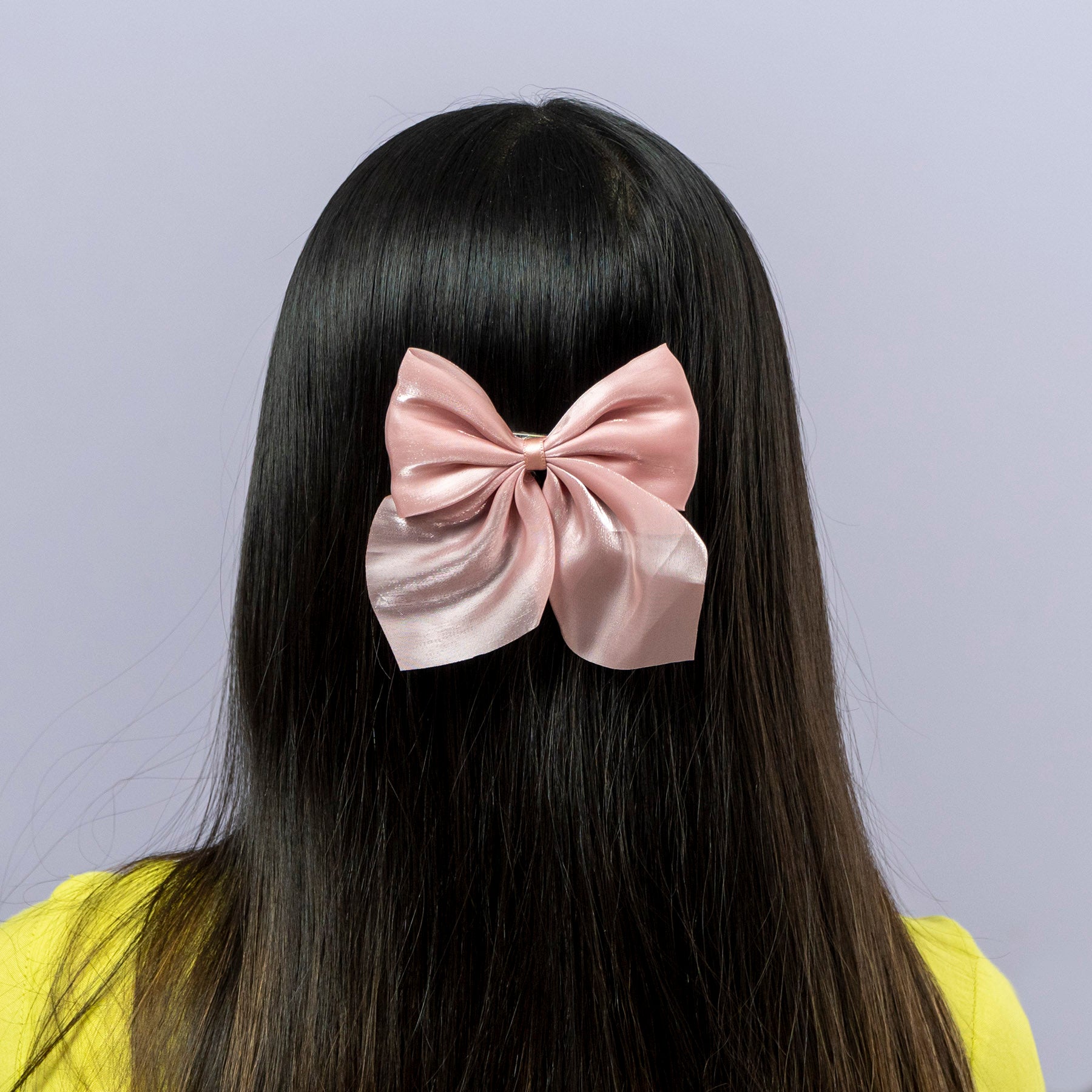 Elegant Sheer Organza Bow Hair Clip – UBK3600