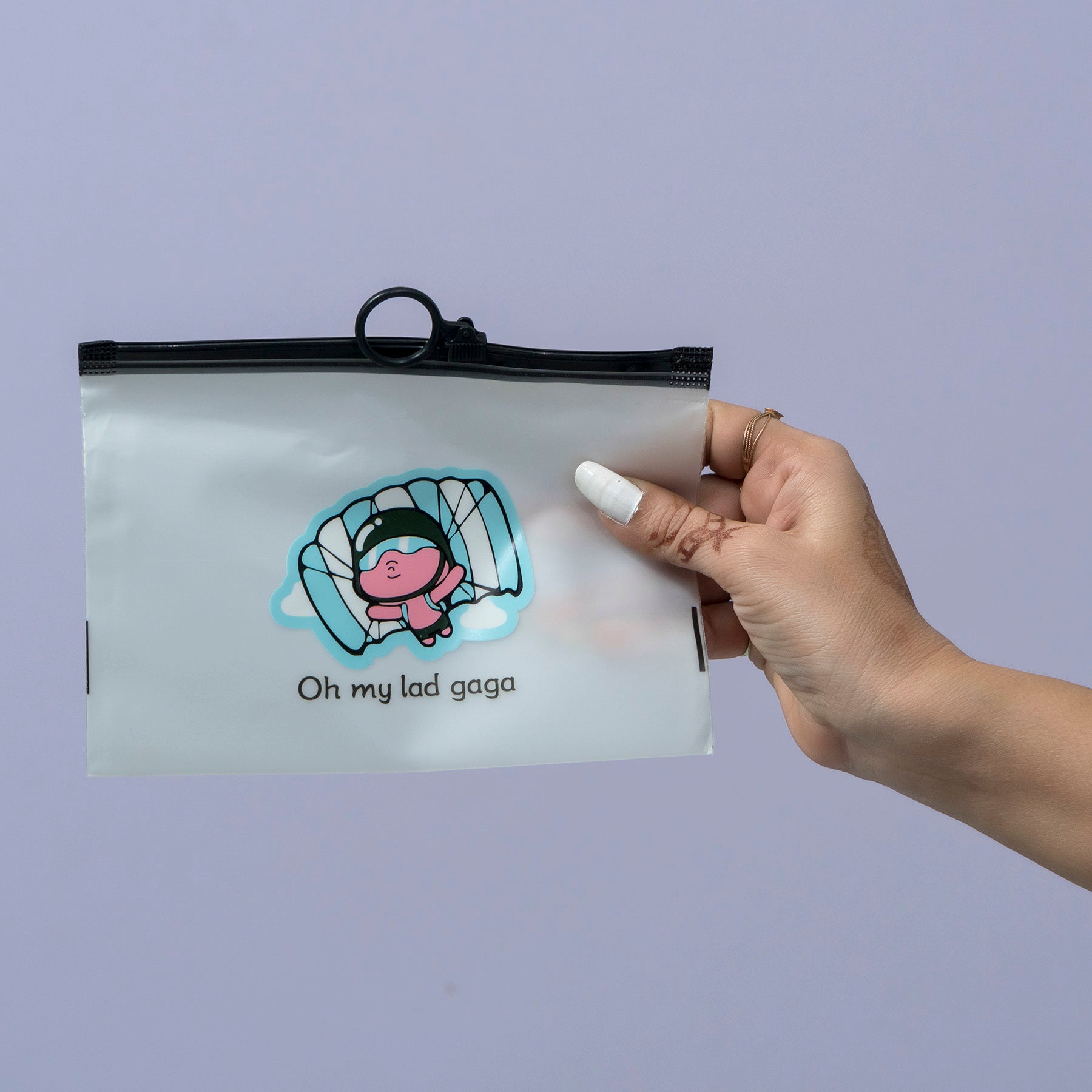 Cute Character Zip Pouch – UBK3485