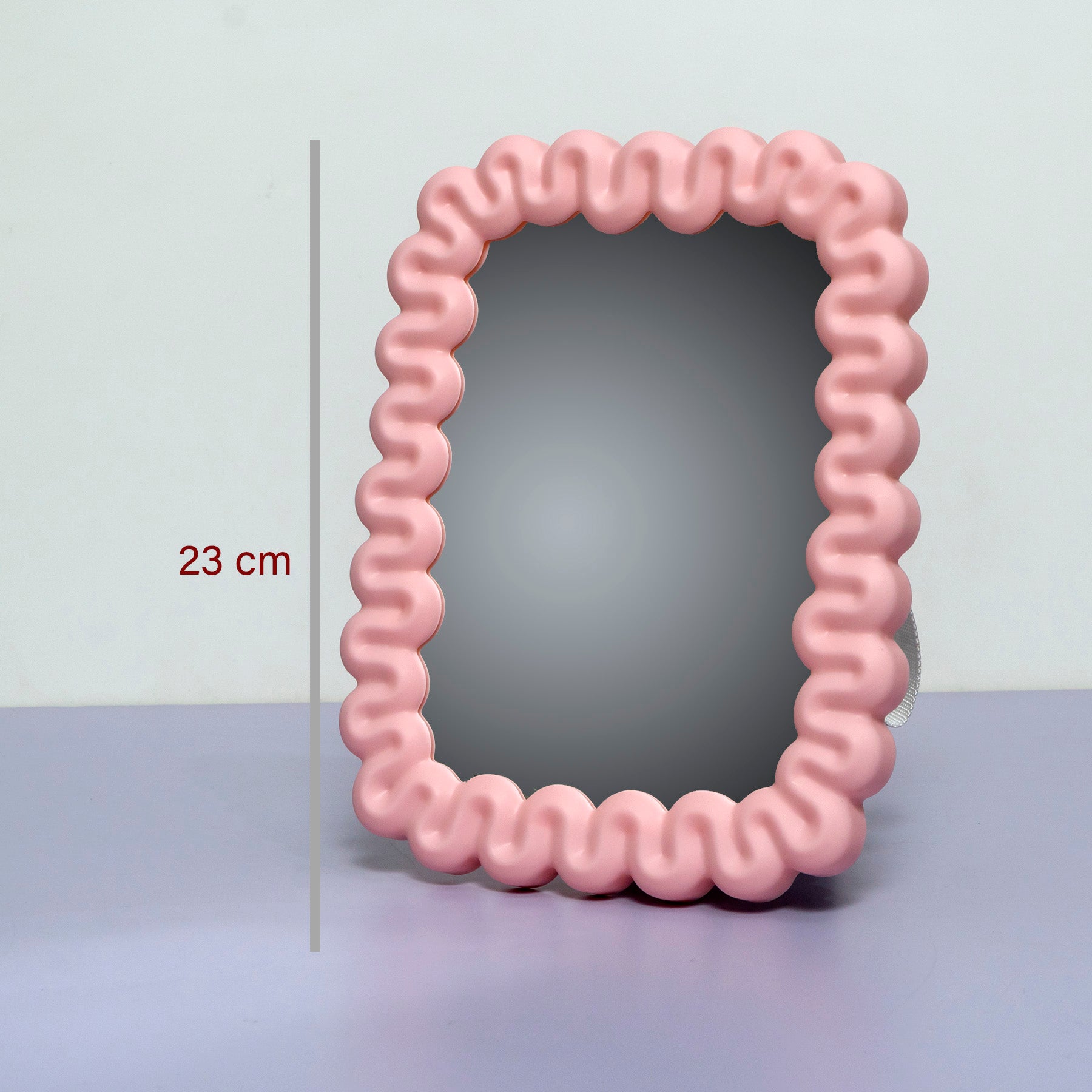 Curl-Frame Aesthetic Table Mirror – UBK3490