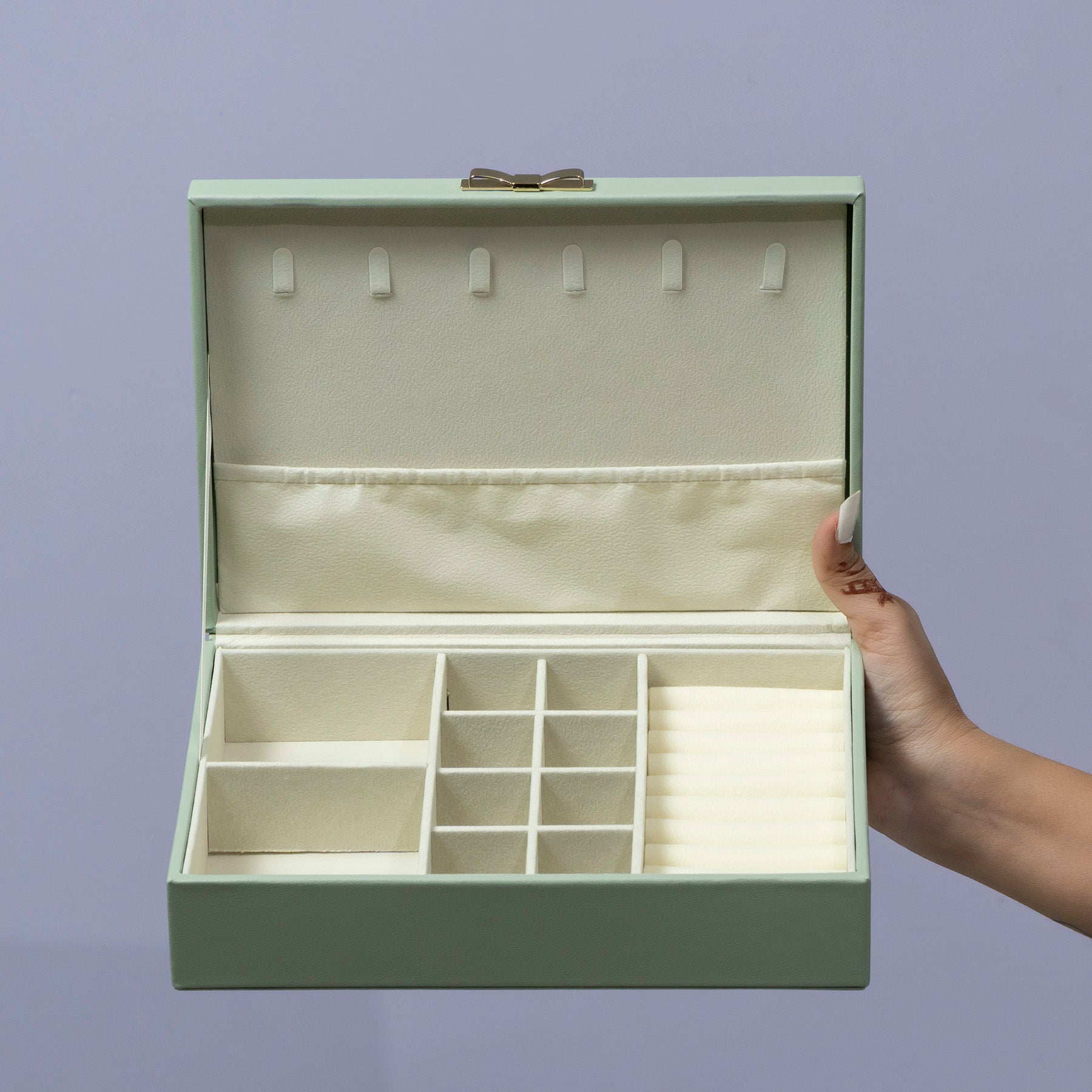 Premium Leather Jewelry Storage Box – UBK3491