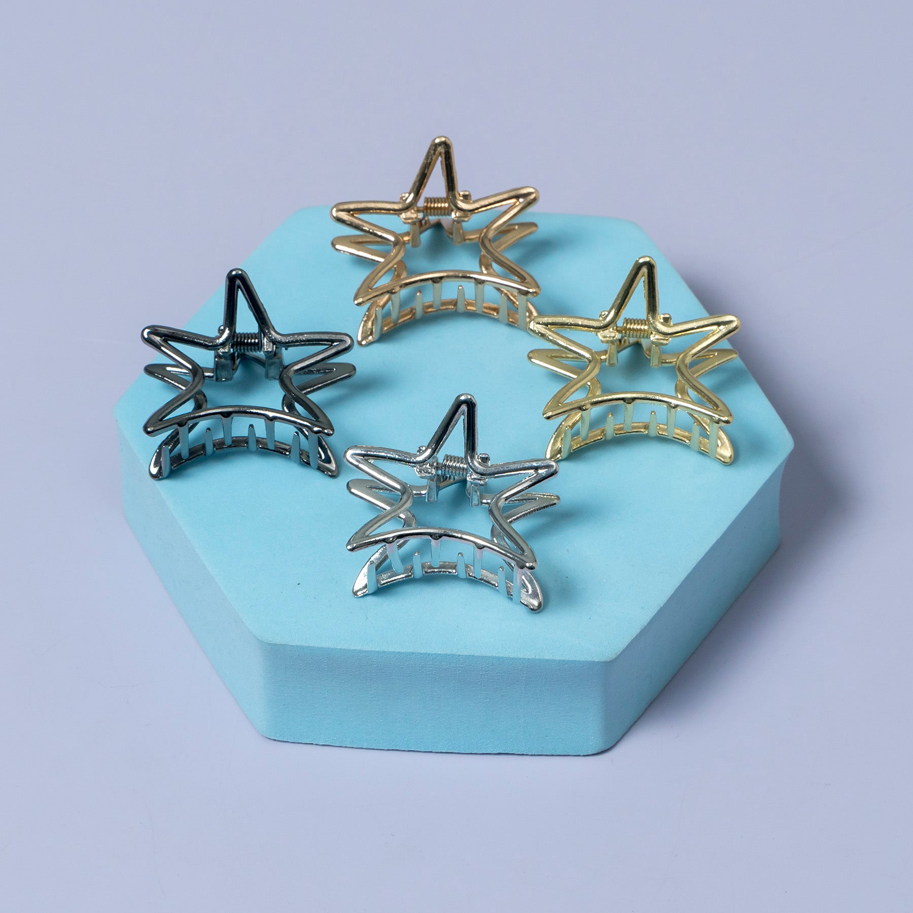 Metal Star Mini Hair Claw Clip – UBK3493