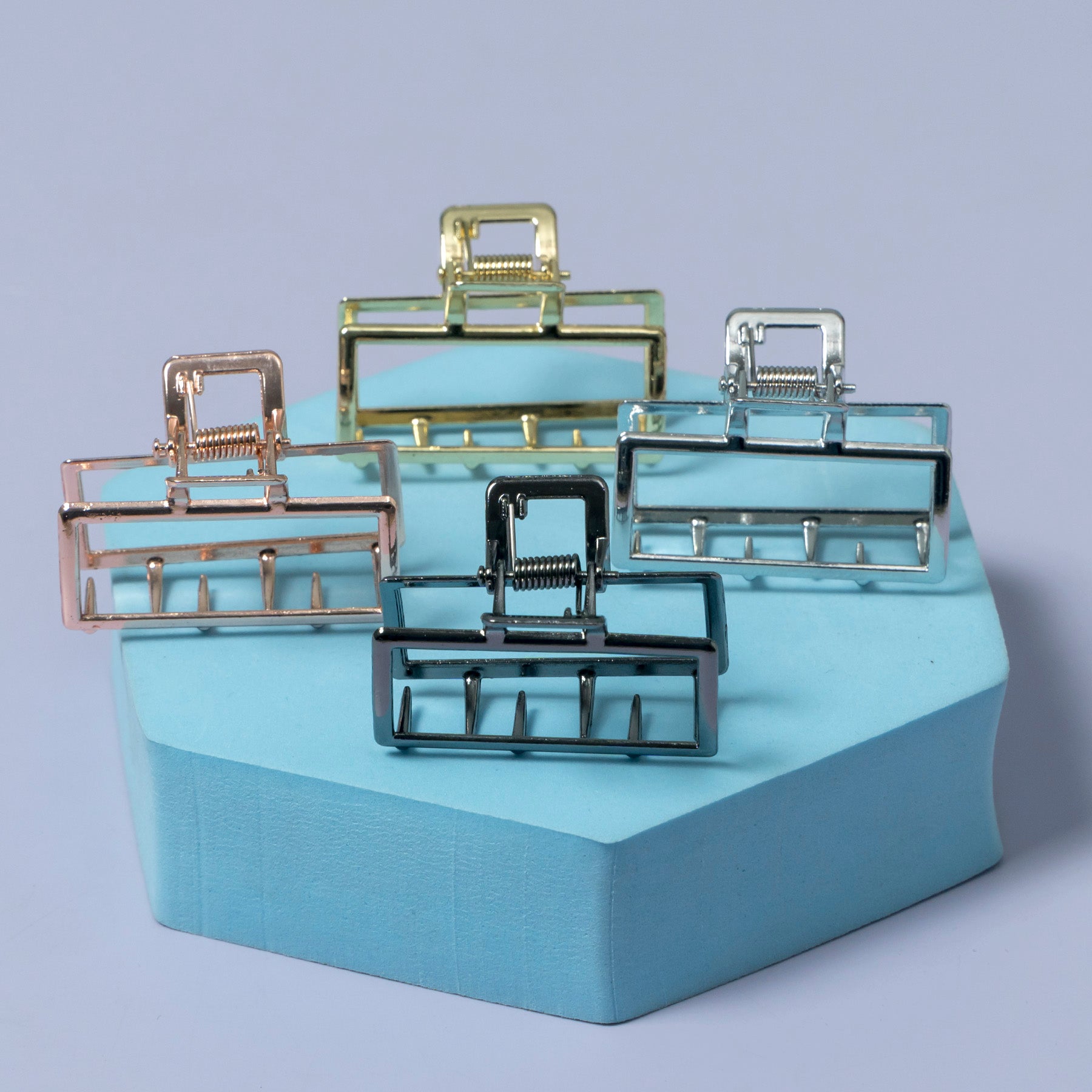 Rectangle Metal Hair Claw – UBK3495