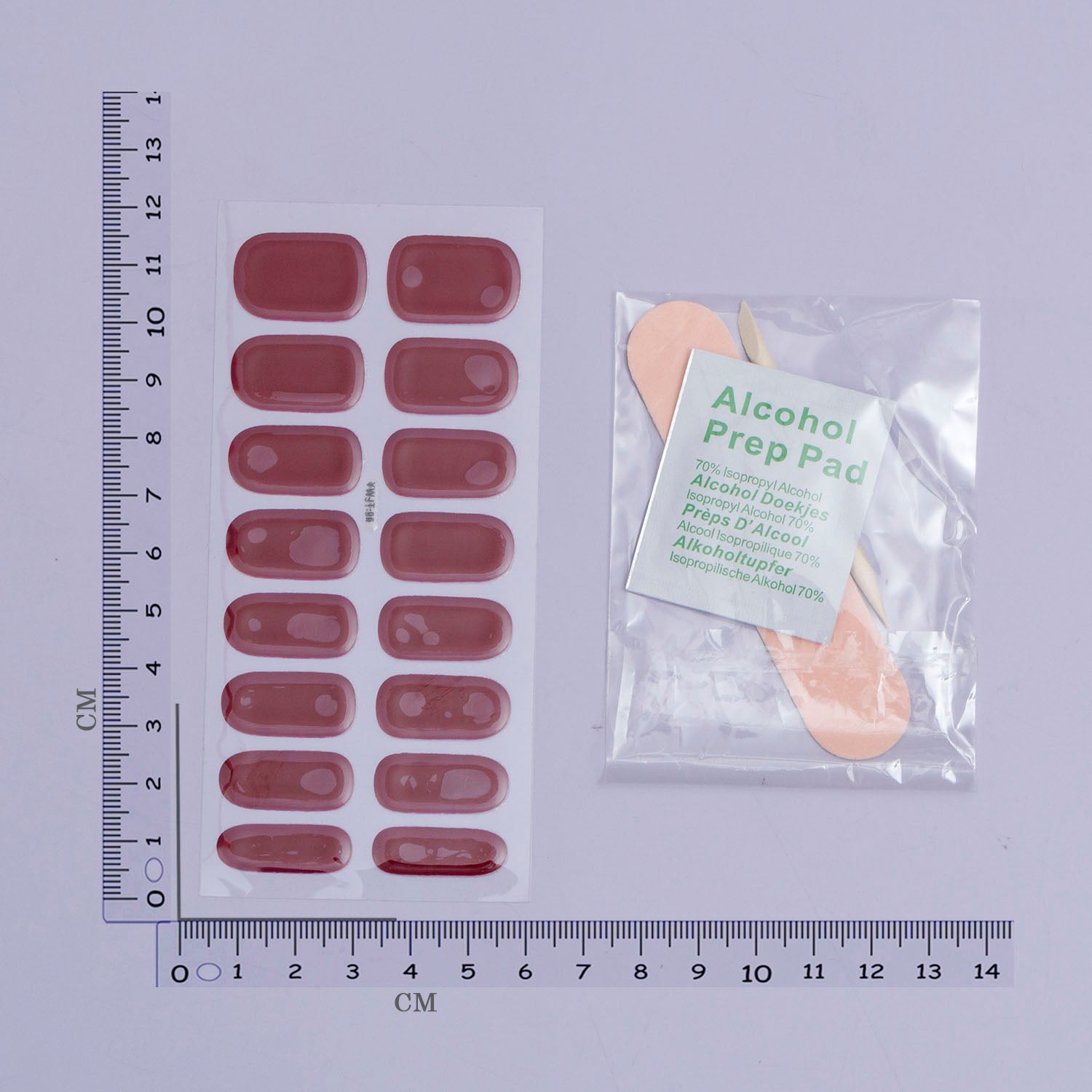 Artificial gel nails - UBK2933