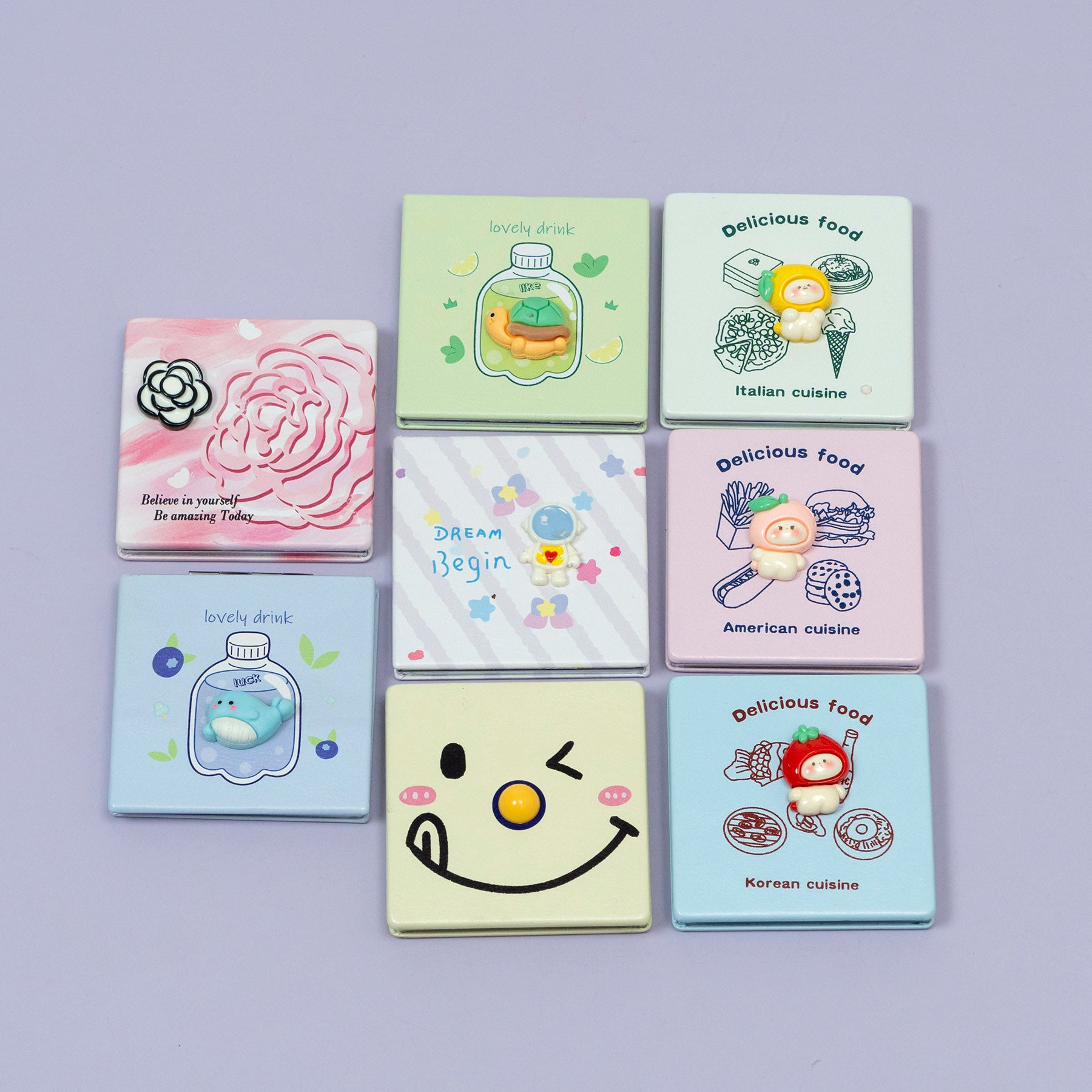 Assorted Cute Design Compact Mirror – UBK3612