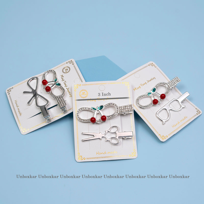 Elegant stone hair pins ( Set of 2 ) - UBK1881