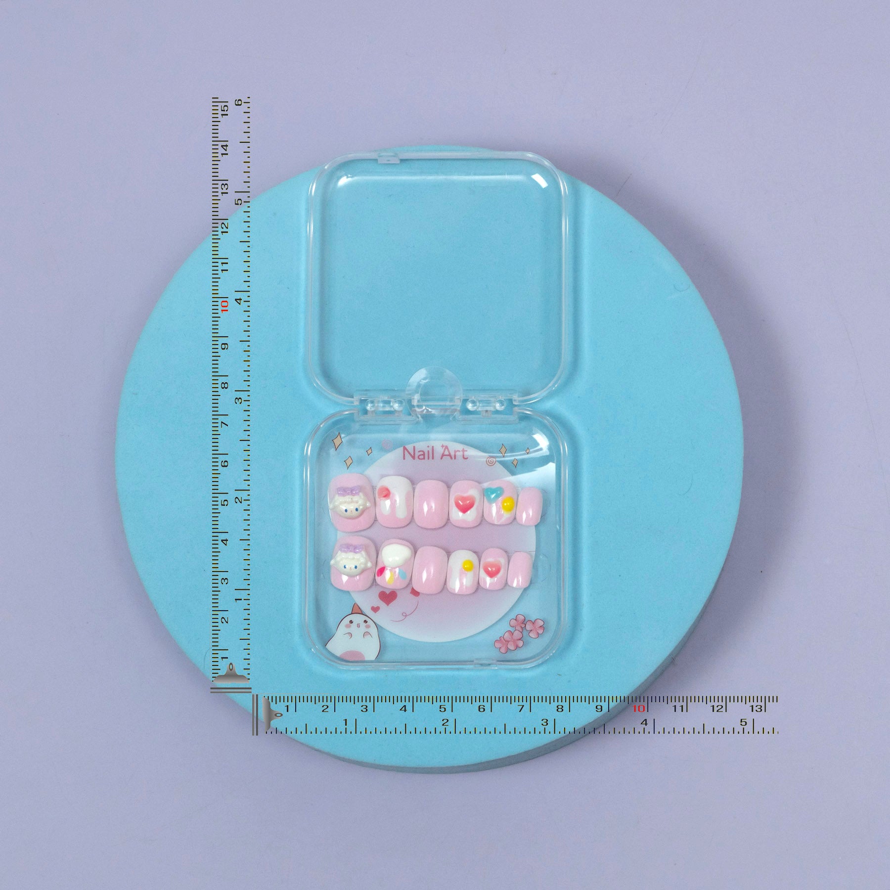 Kids Cute Press-On Nail Art Set – UBK3619