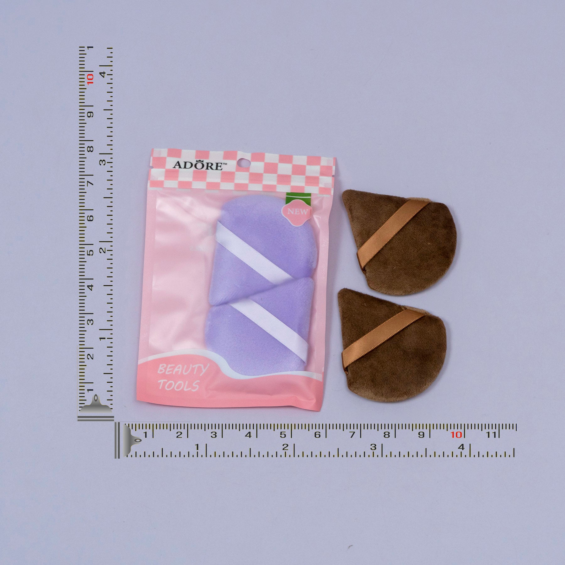 Soft Velour Makeup Powder Puff Set – UBK3622