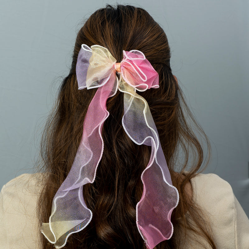 Shiny pretty bow Hair Pin - UBK2336