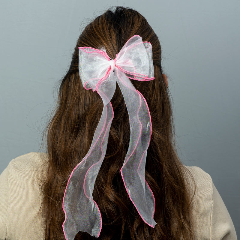 Shiny pretty bow Hair Pin - UBK2337